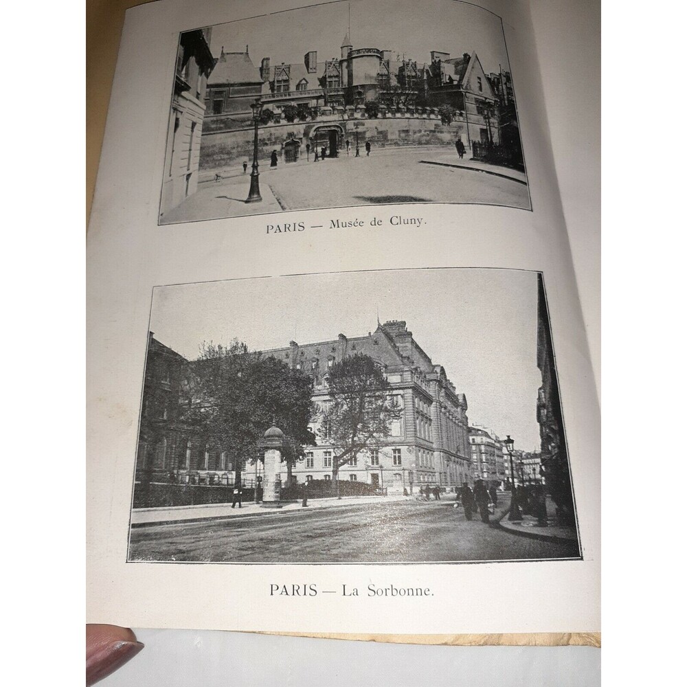 Vtg Paris 52 Vues Photographiques John B Hall And Son Accordion Fold Booklet - Picture 6 of 7